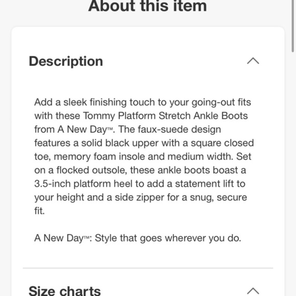 Women's Black Block Heel Boots - Picture 6 of 6